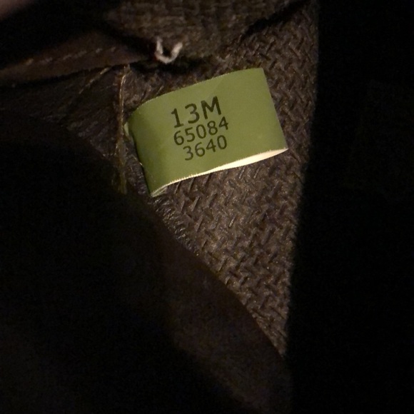 Used green and brown timberland work boots - Picture 5 of 5